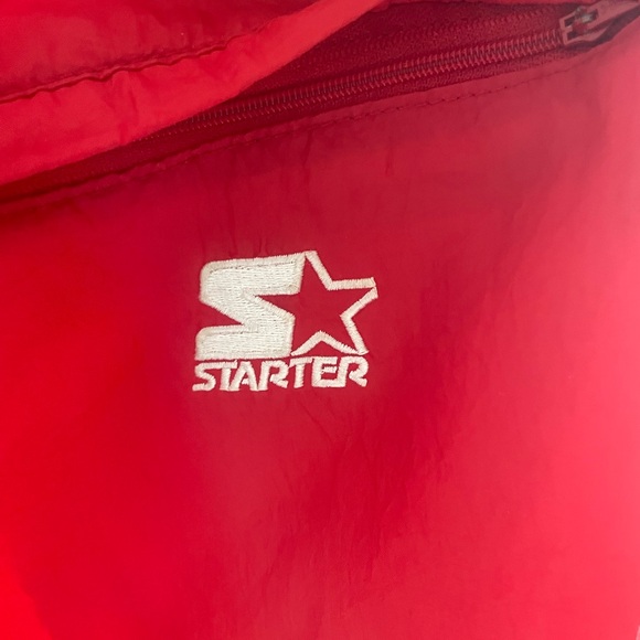 Vintage 90s Starter NBA Chicago Bulls Red Tracksuit - Picture 4 of 12